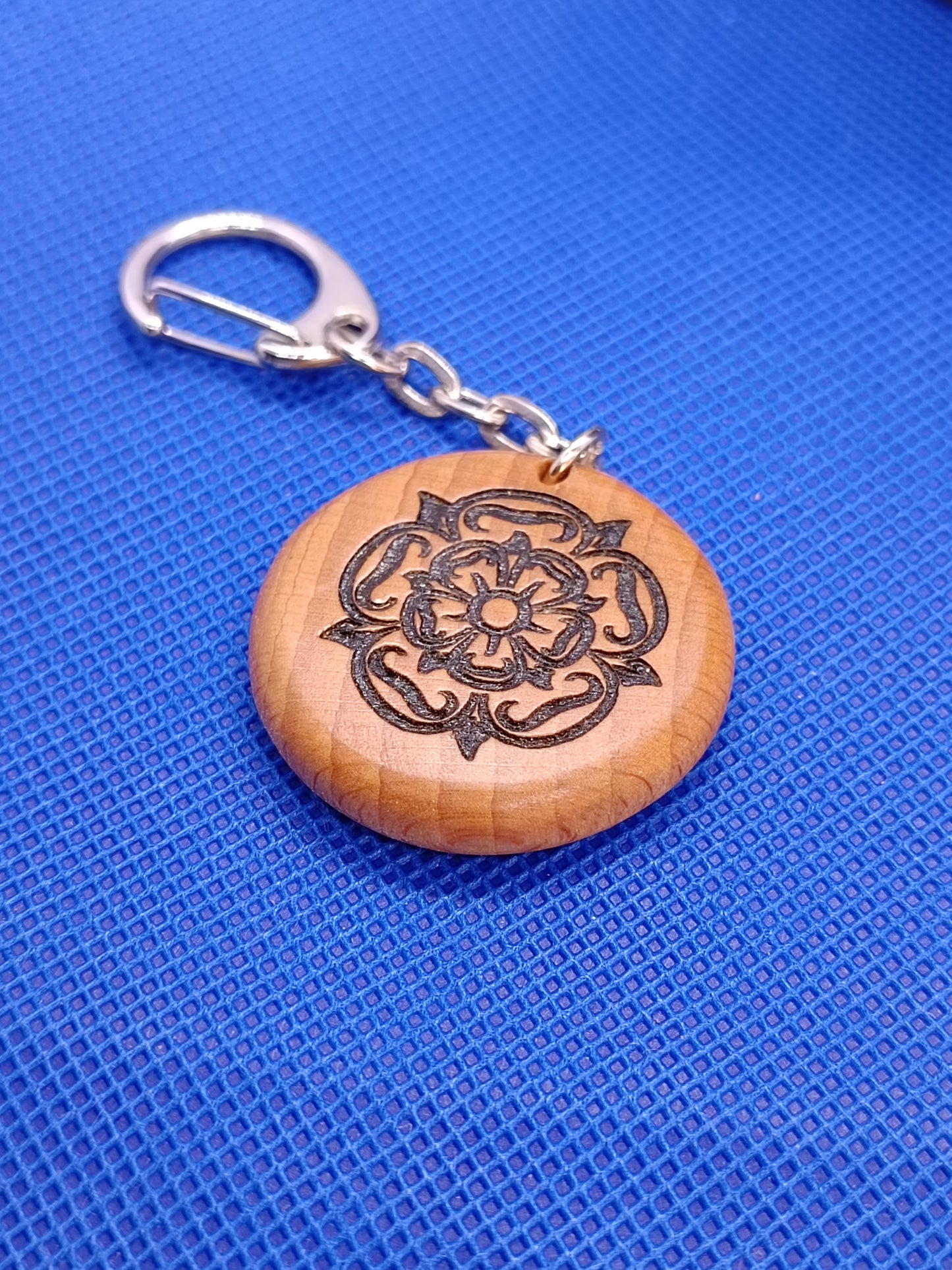 Stylish Wooden Keychain . Divers or Personalized