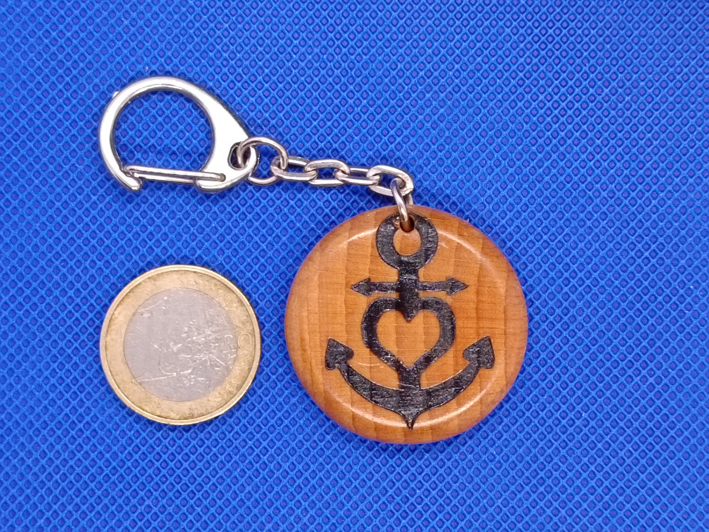 Stylish Wooden Keychain . Divers or Personalized