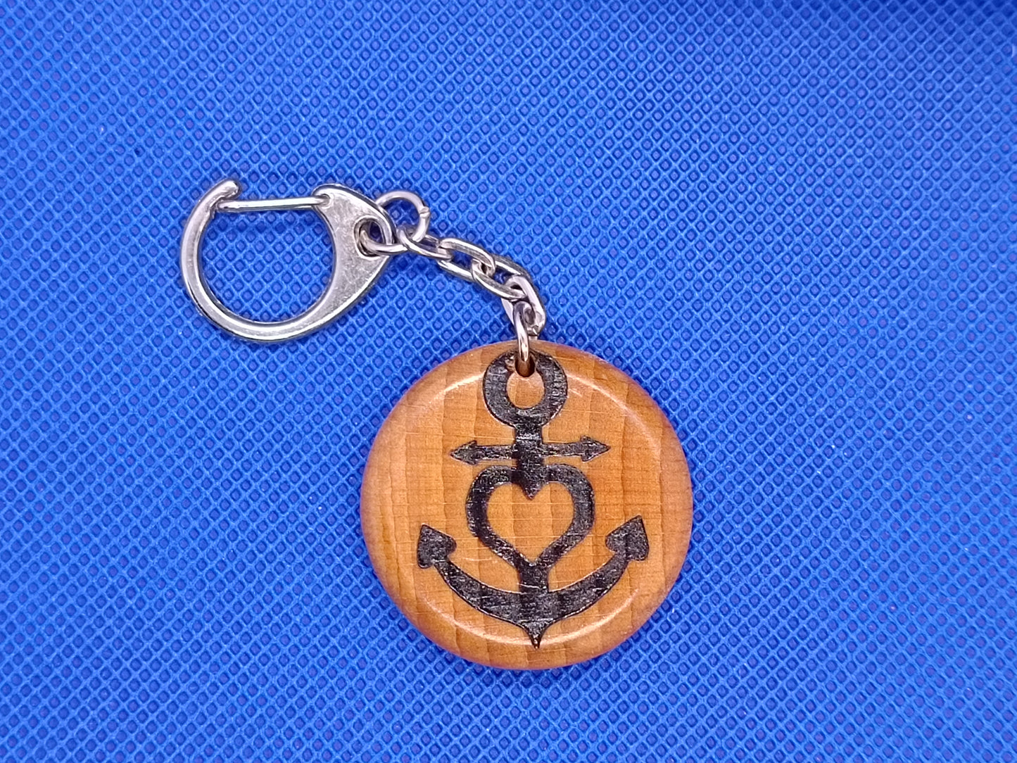 Stylish Wooden Keychain . Divers or Personalized