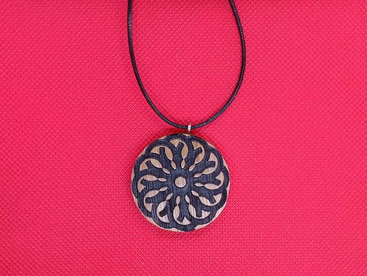 Celtic Wooden Necklace