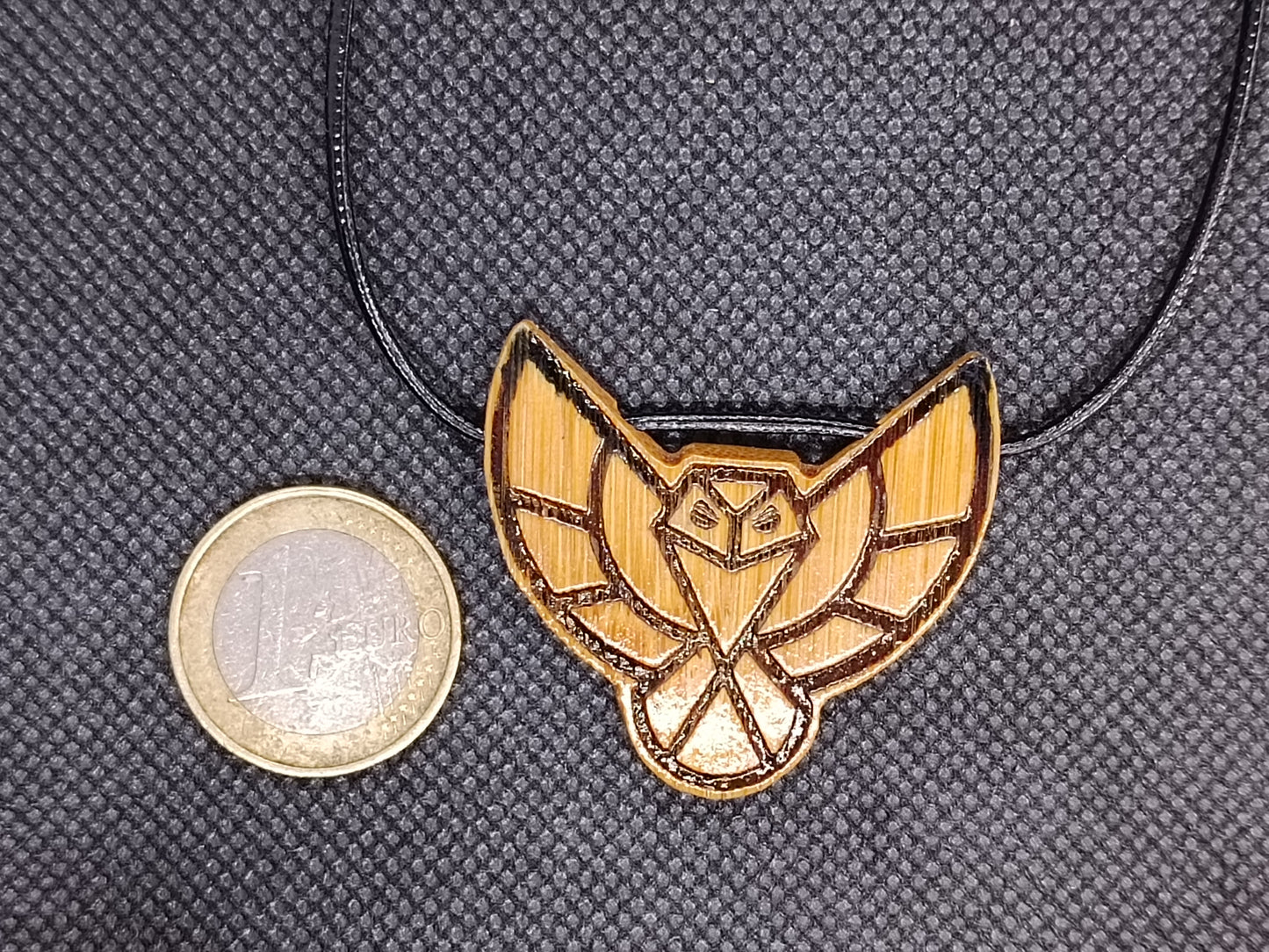 Owl Wooden Necklace