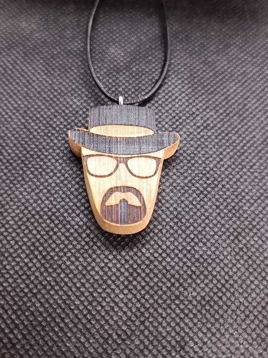 Heisenberg Wooden Necklace