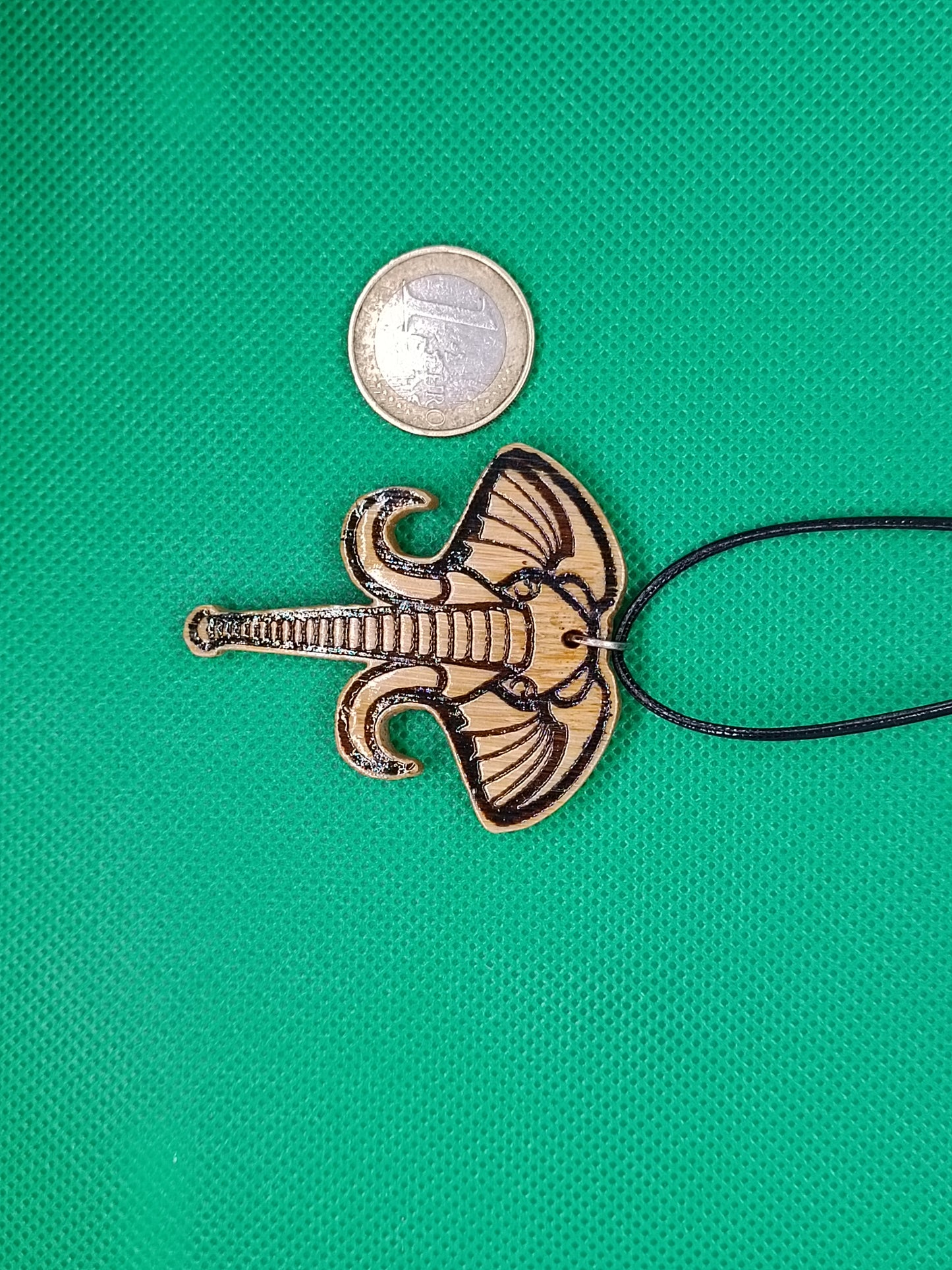 Elephant Wooden Necklace