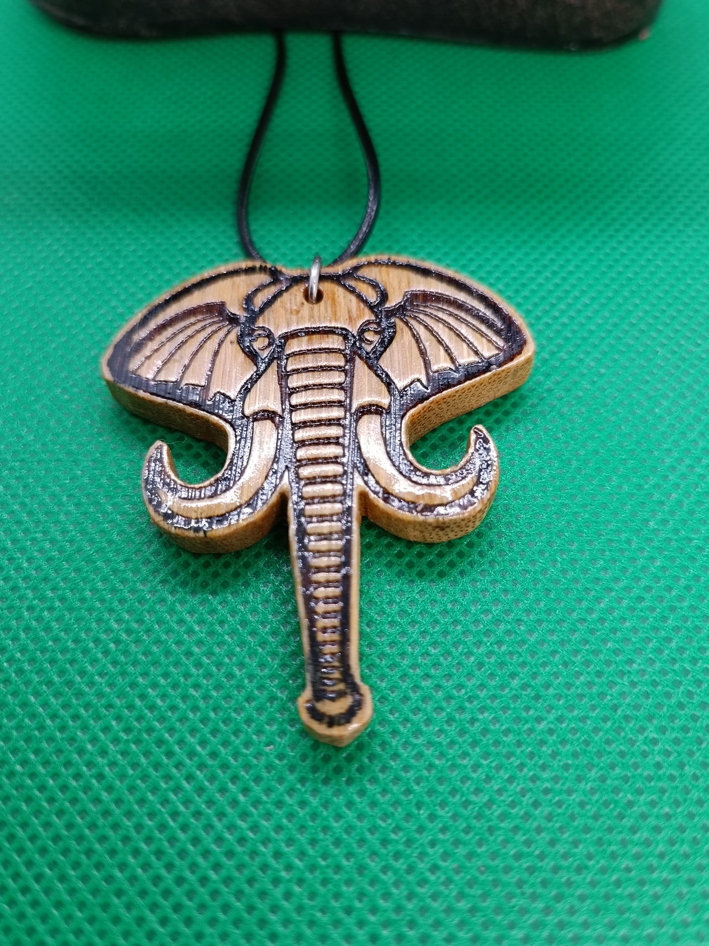 Elephant Wooden Necklace