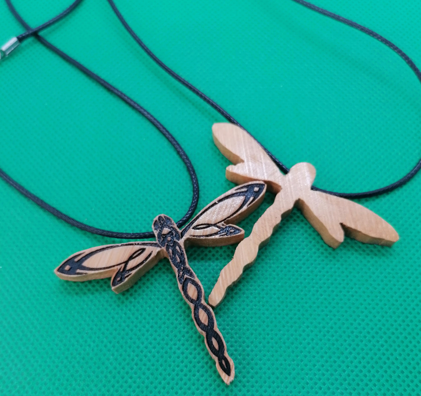 Dragonfly Wooden Necklace