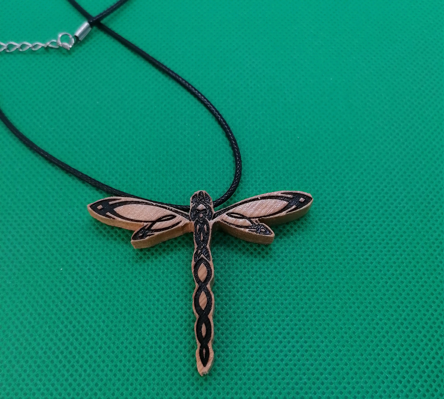 Dragonfly Wooden Necklace