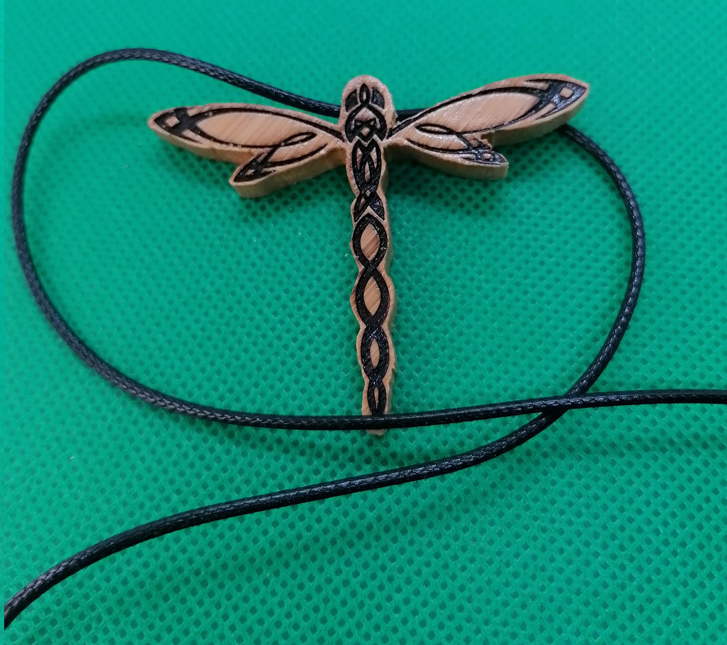 Dragonfly Wooden Necklace