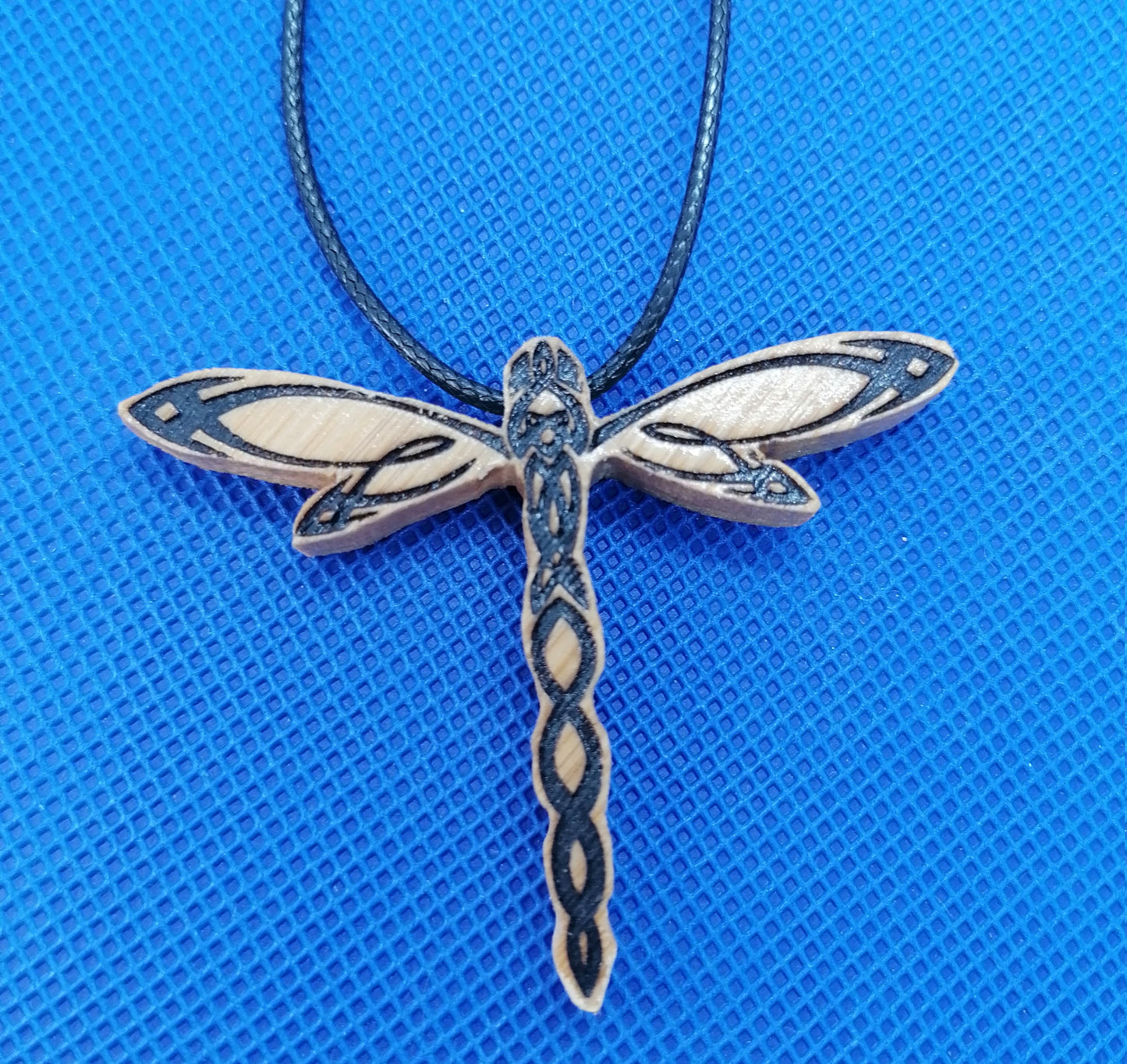 Dragonfly Wooden Necklace