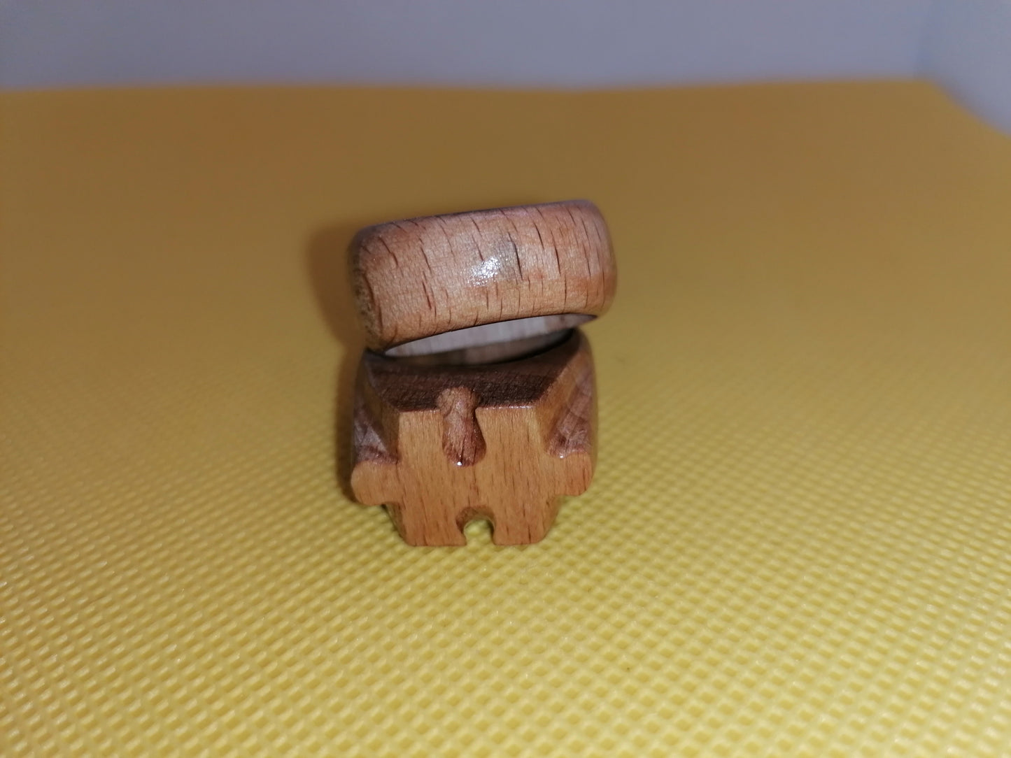 Puzzle Wooden Ring