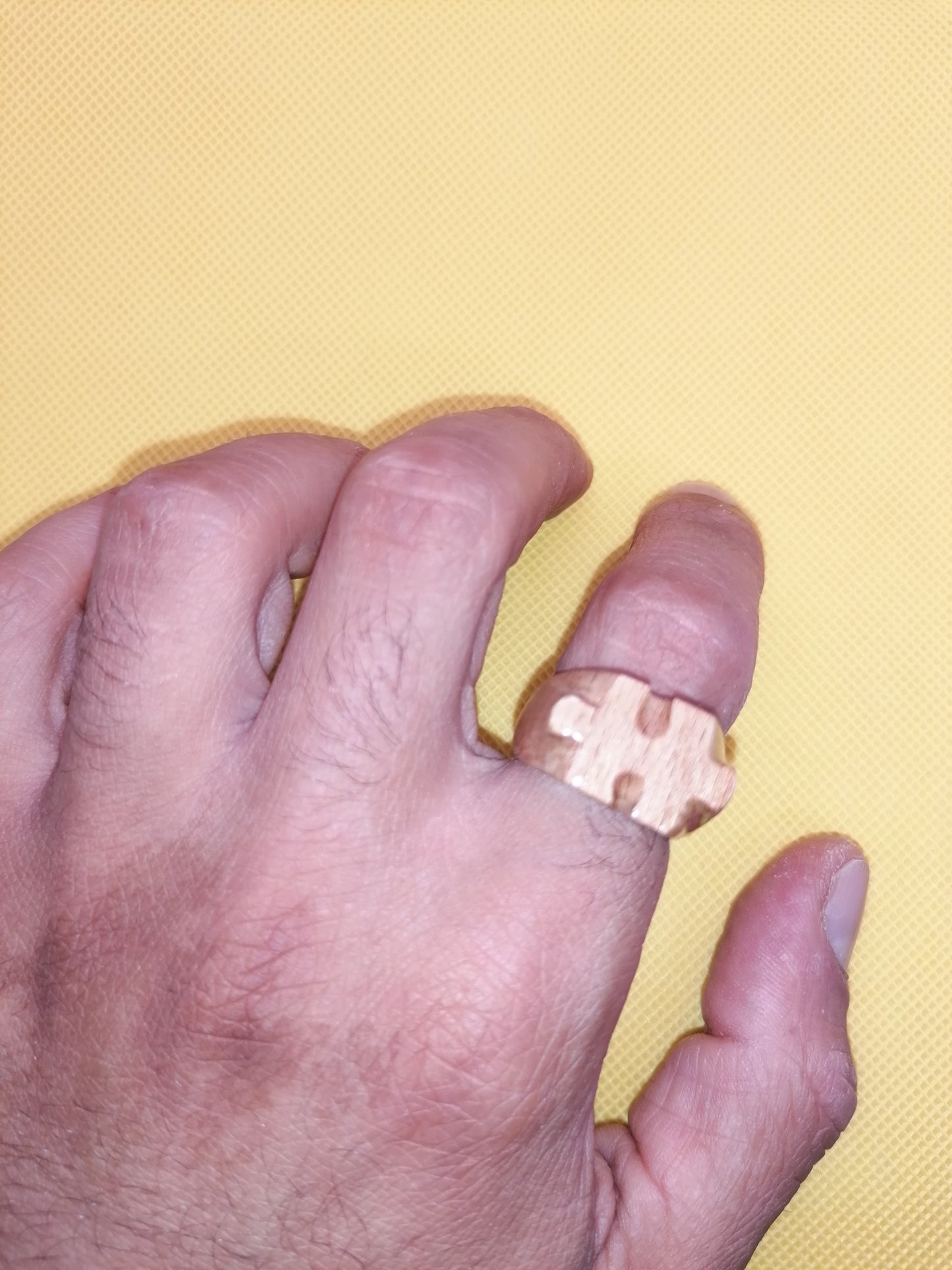 Puzzle Wooden Ring