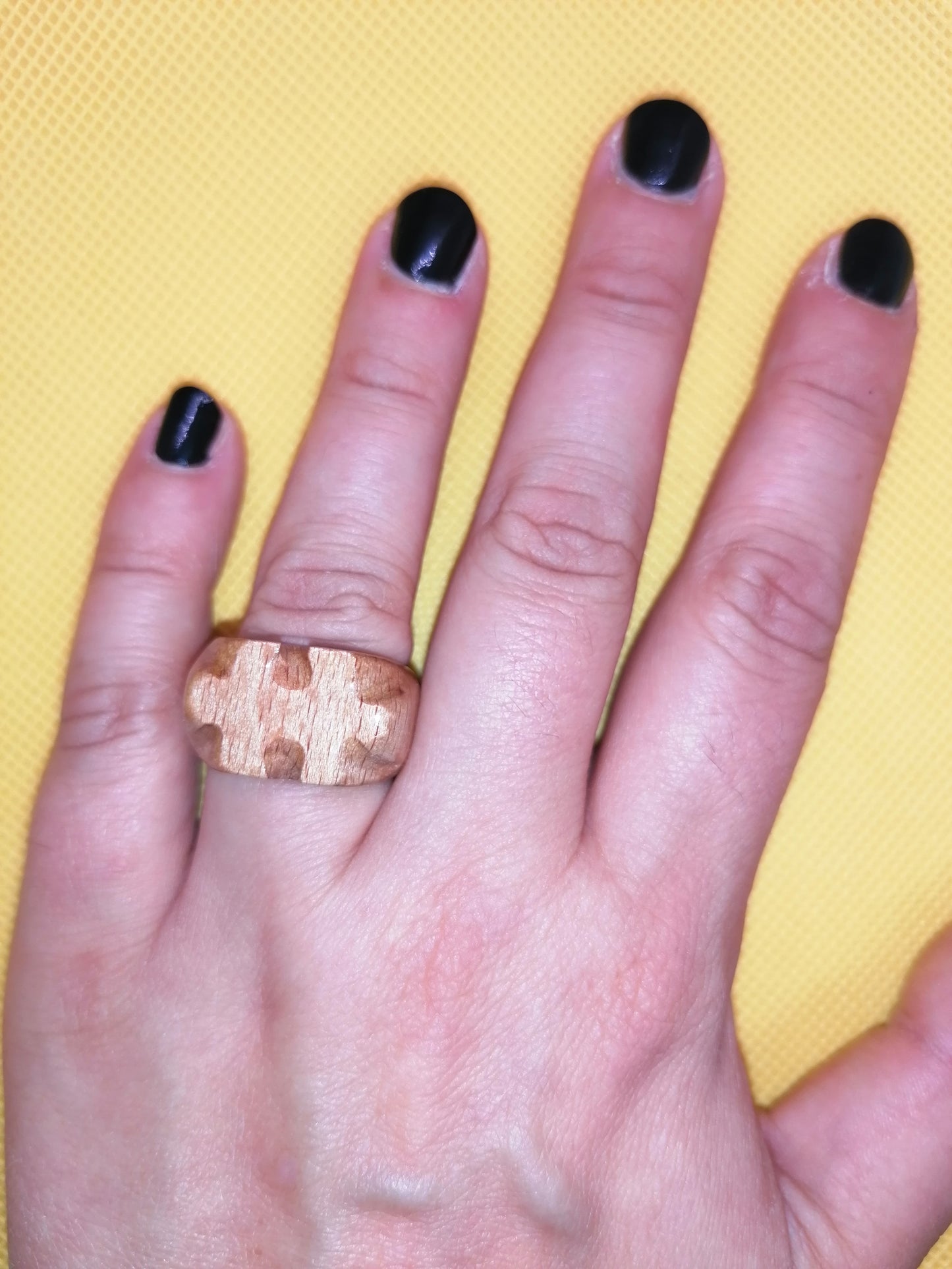 Puzzle Wooden Ring