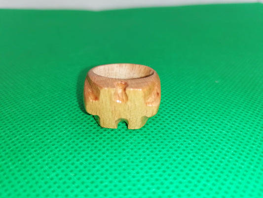 Puzzle Wooden Ring