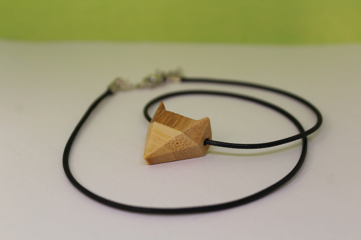 Wolf Wooden Necklace