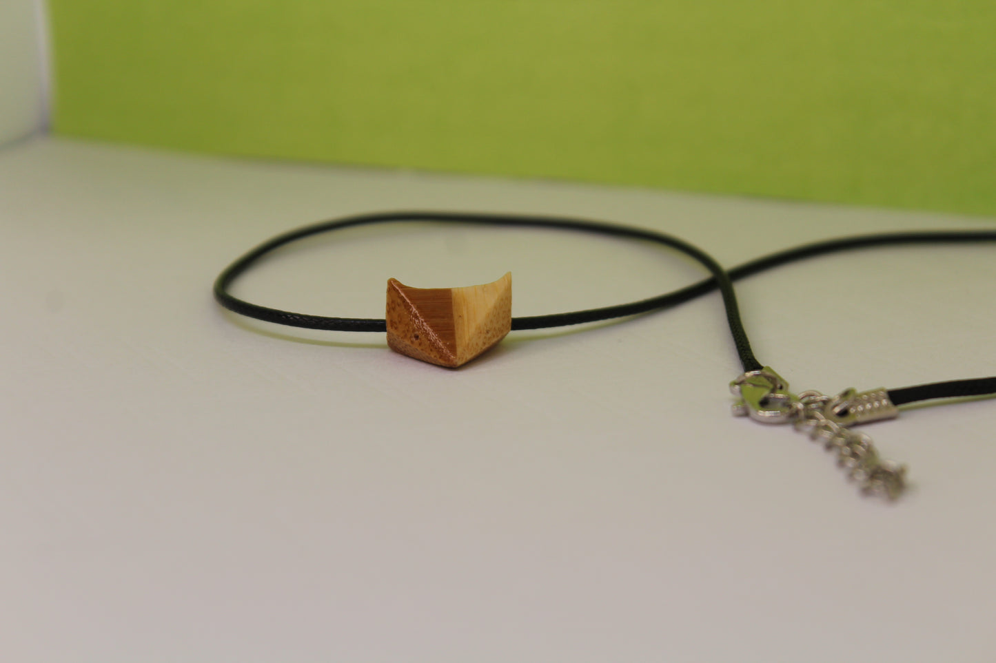 Wolf Wooden Necklace