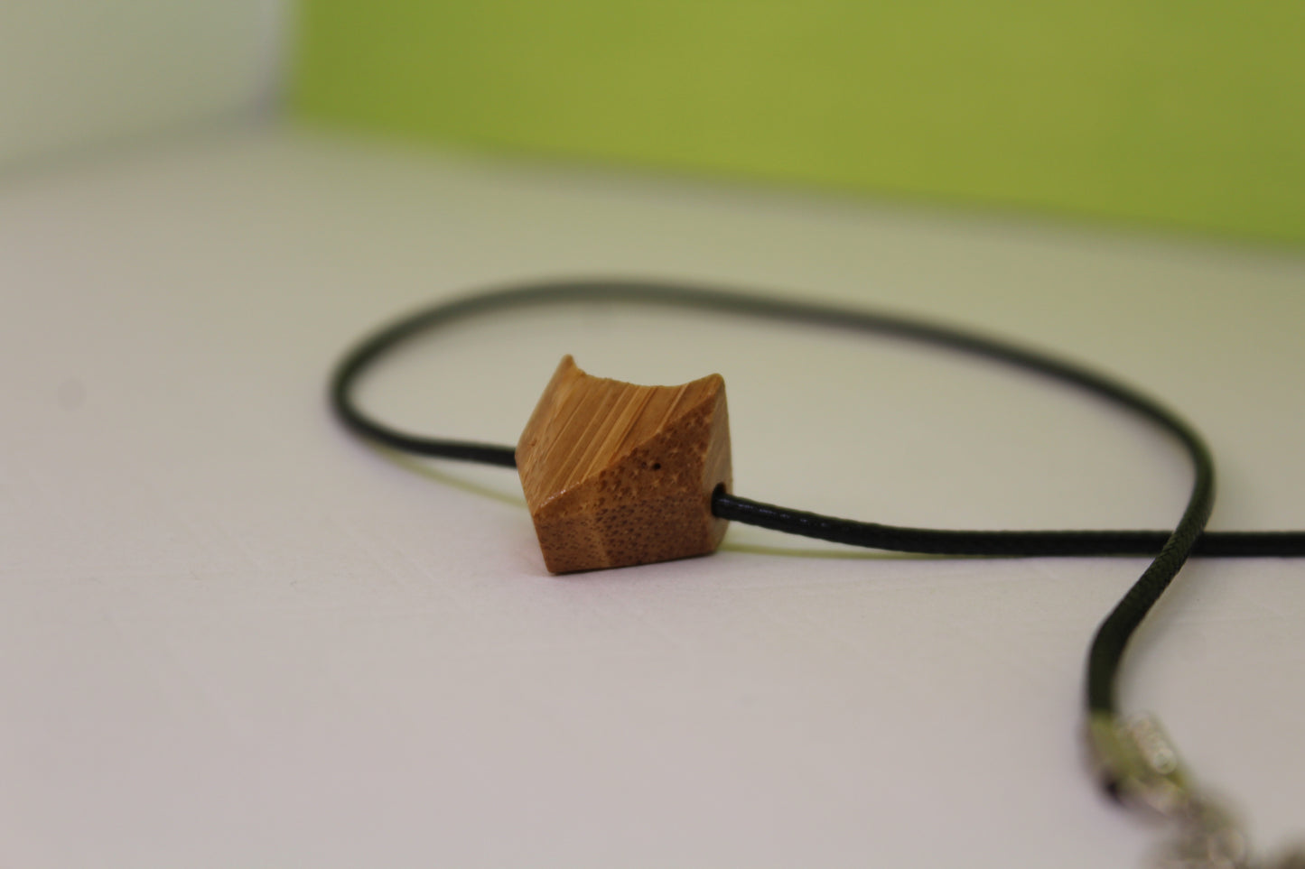 Wolf Wooden Necklace