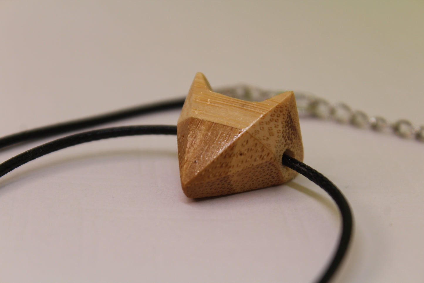 Wolf Wooden Necklace