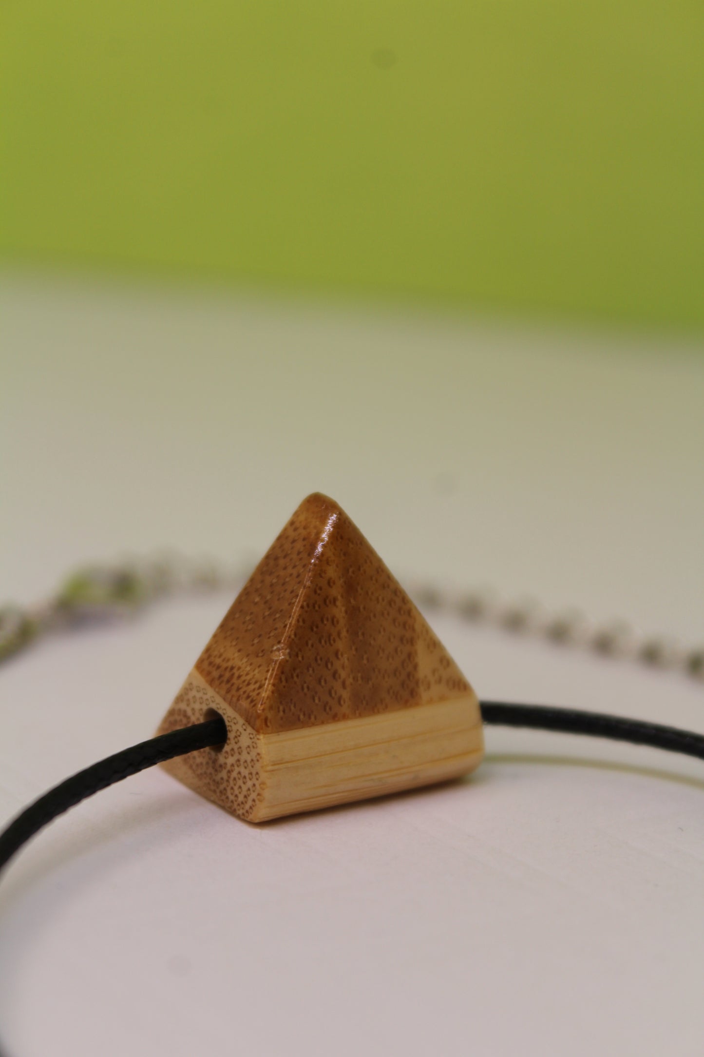 Wolf Wooden Necklace