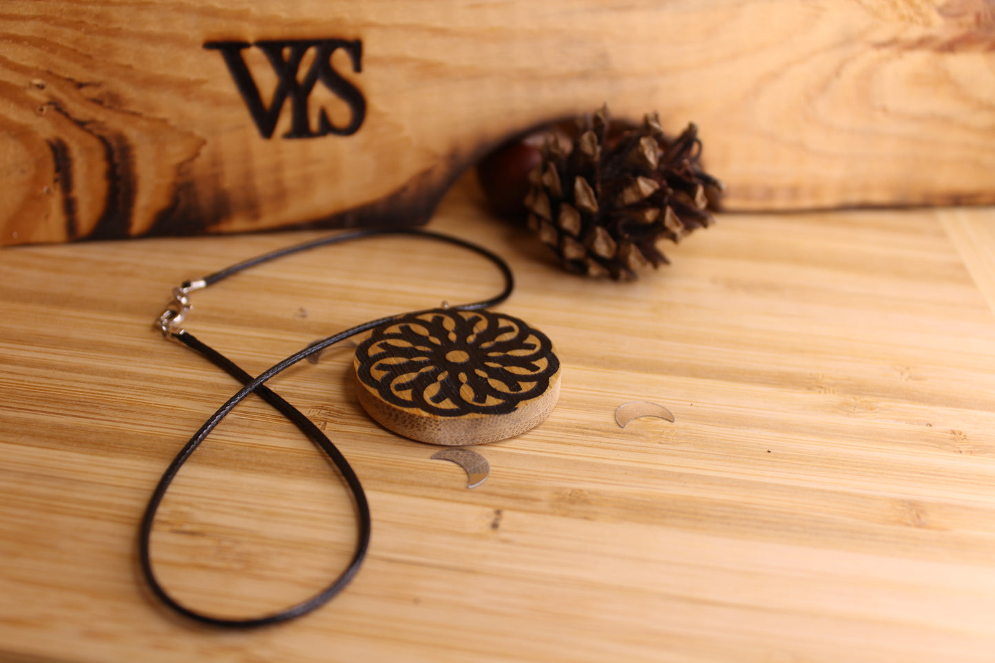 Celtic Wooden Necklace