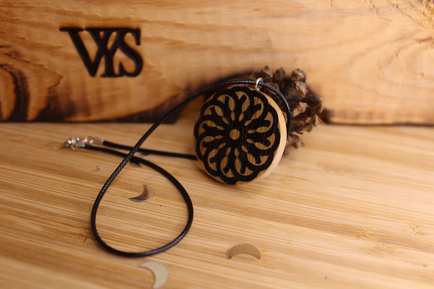 Celtic Wooden Necklace