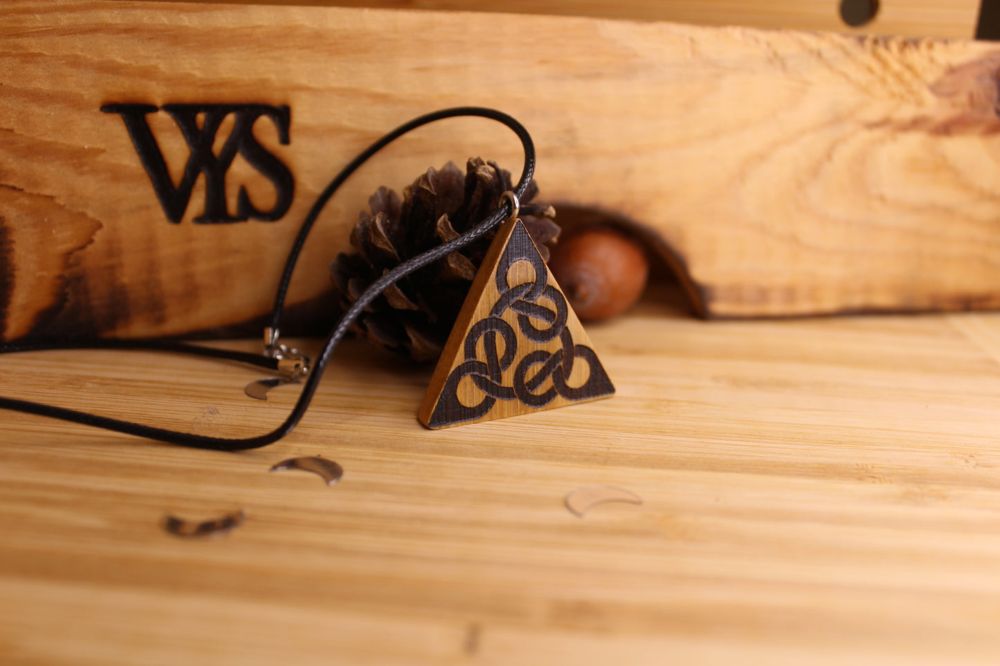 Celtic Wooden Necklace