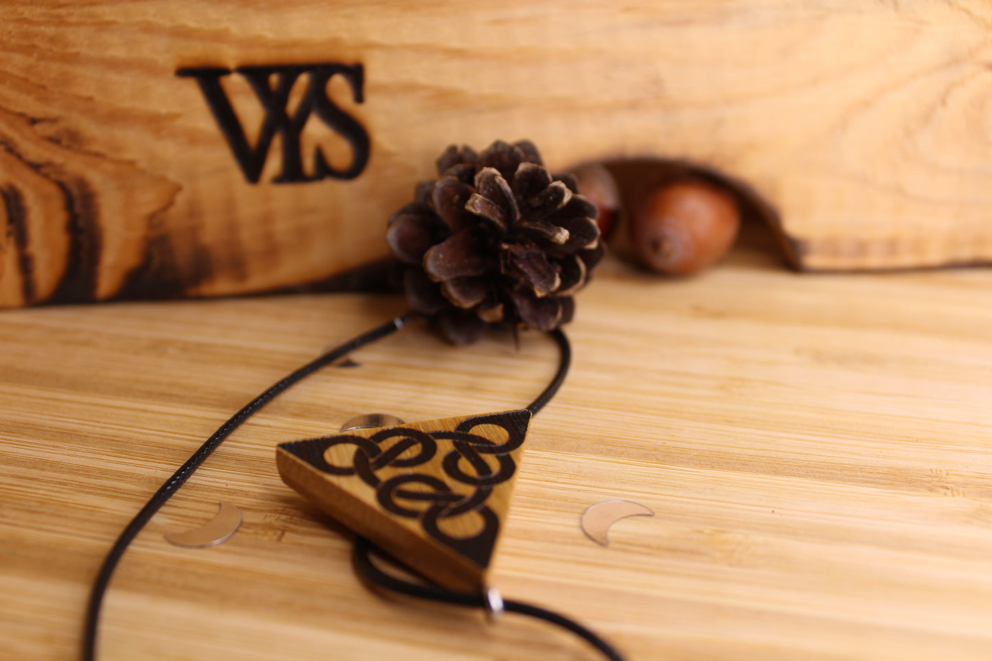 Celtic Wooden Necklace