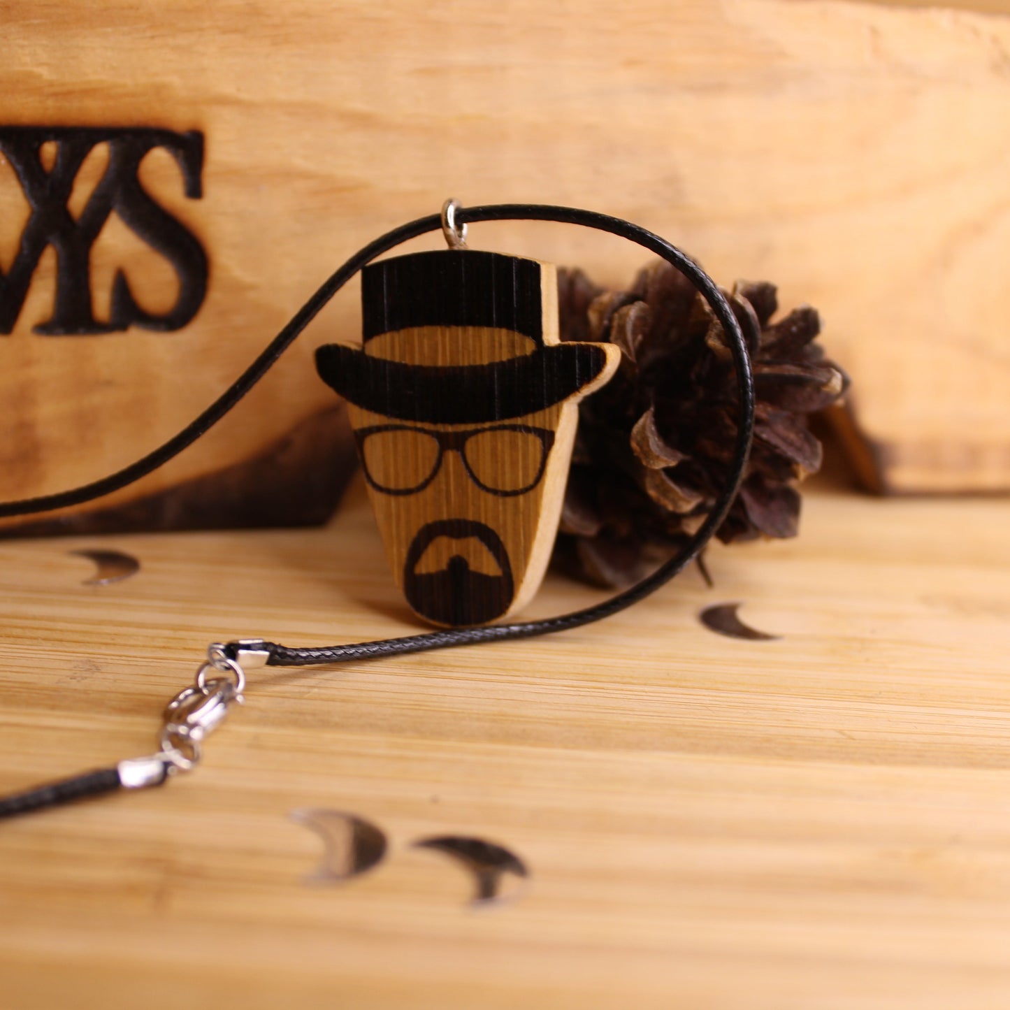 Heisenberg Wooden Necklace