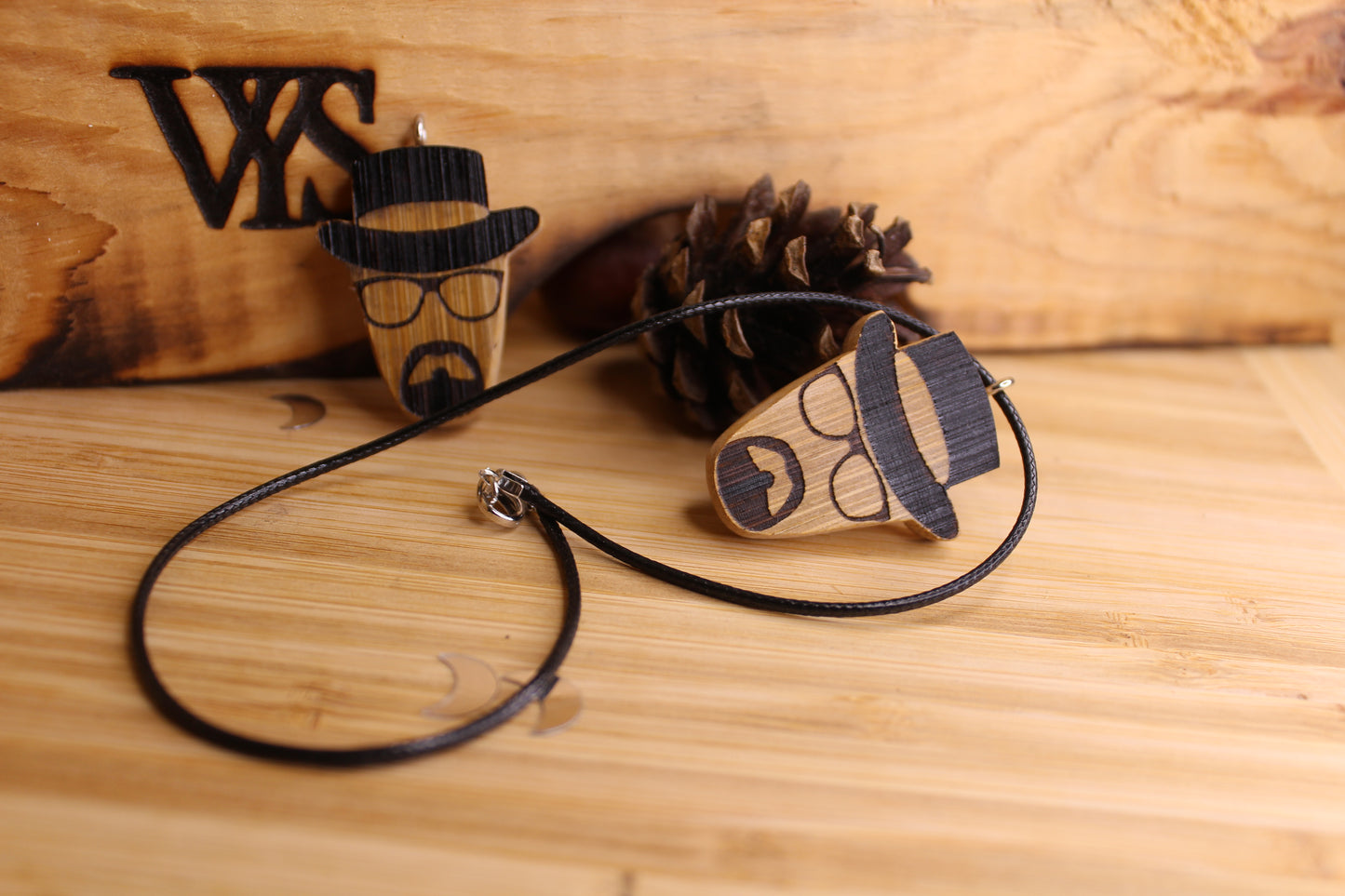 Heisenberg Wooden Necklace