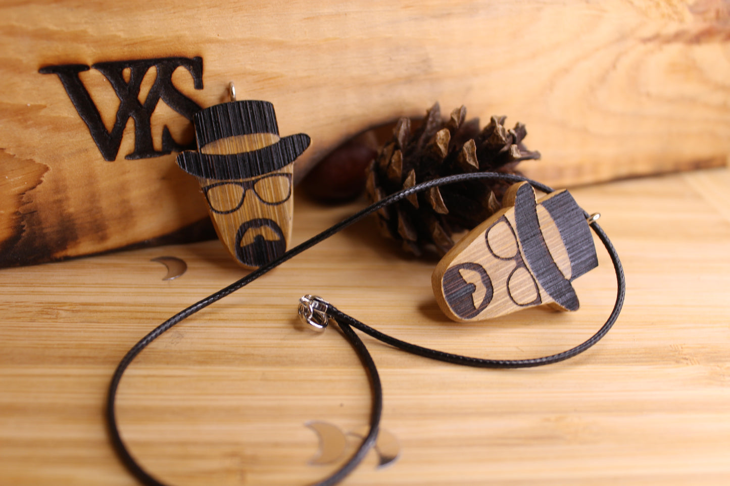 Heisenberg Wooden Necklace